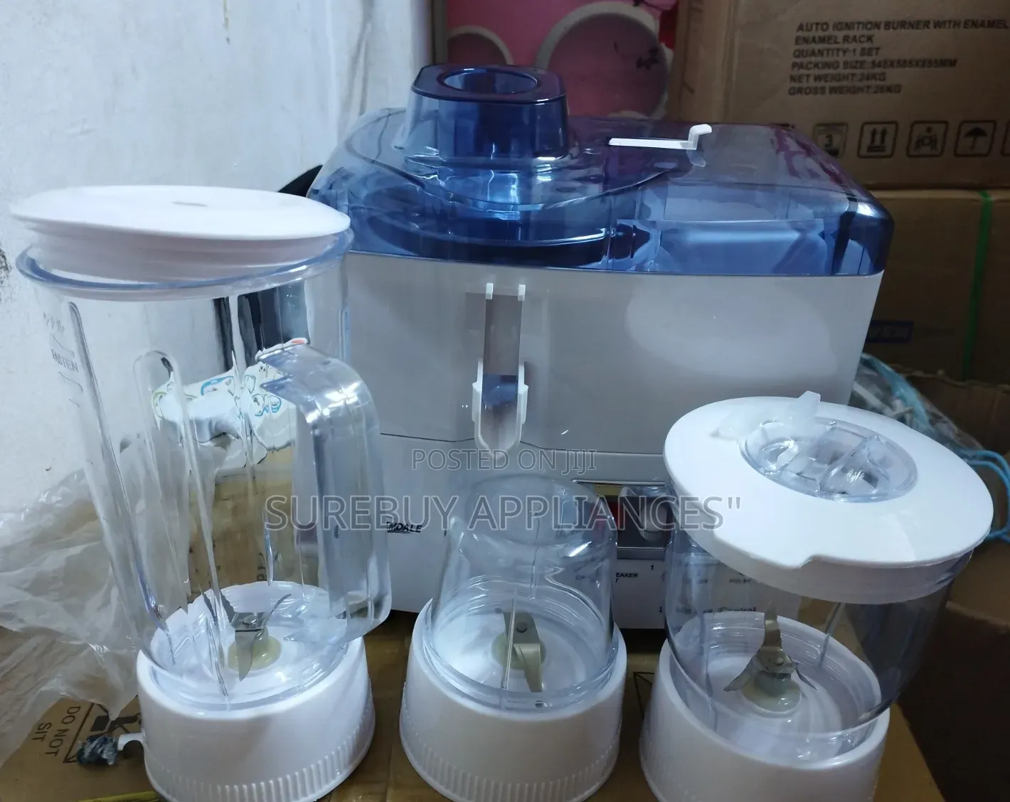 Primdale 4-in-1 Blender, Juicer Grinder Machine