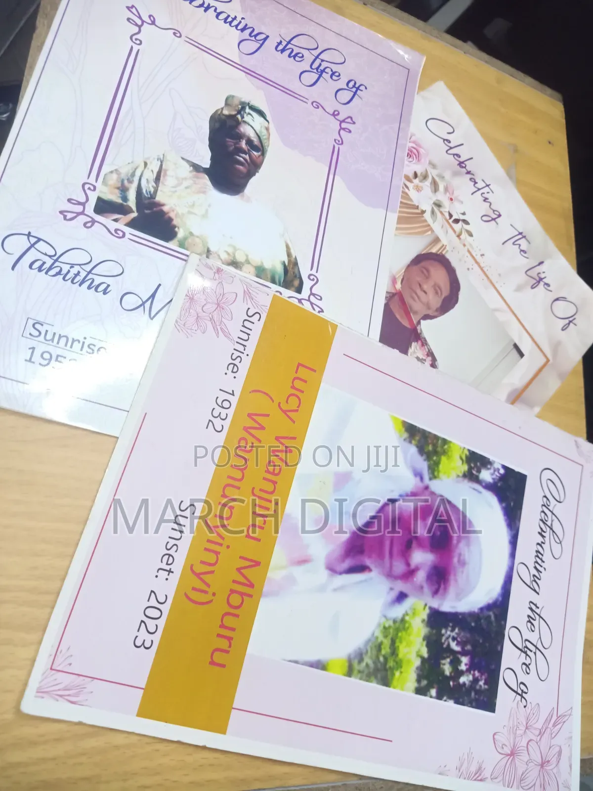 Eulogy Printing