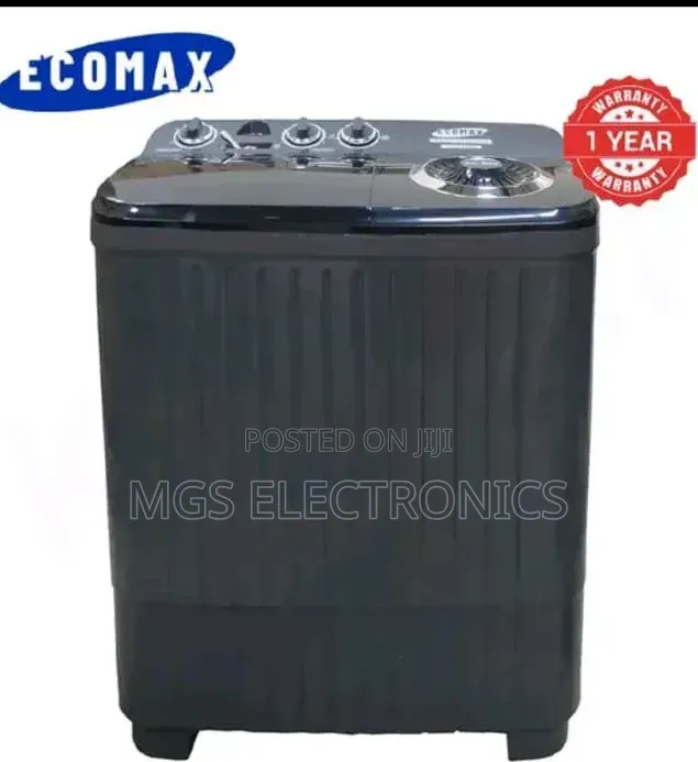 Ecomax 9.5kgs Twin Tub Washing Machine