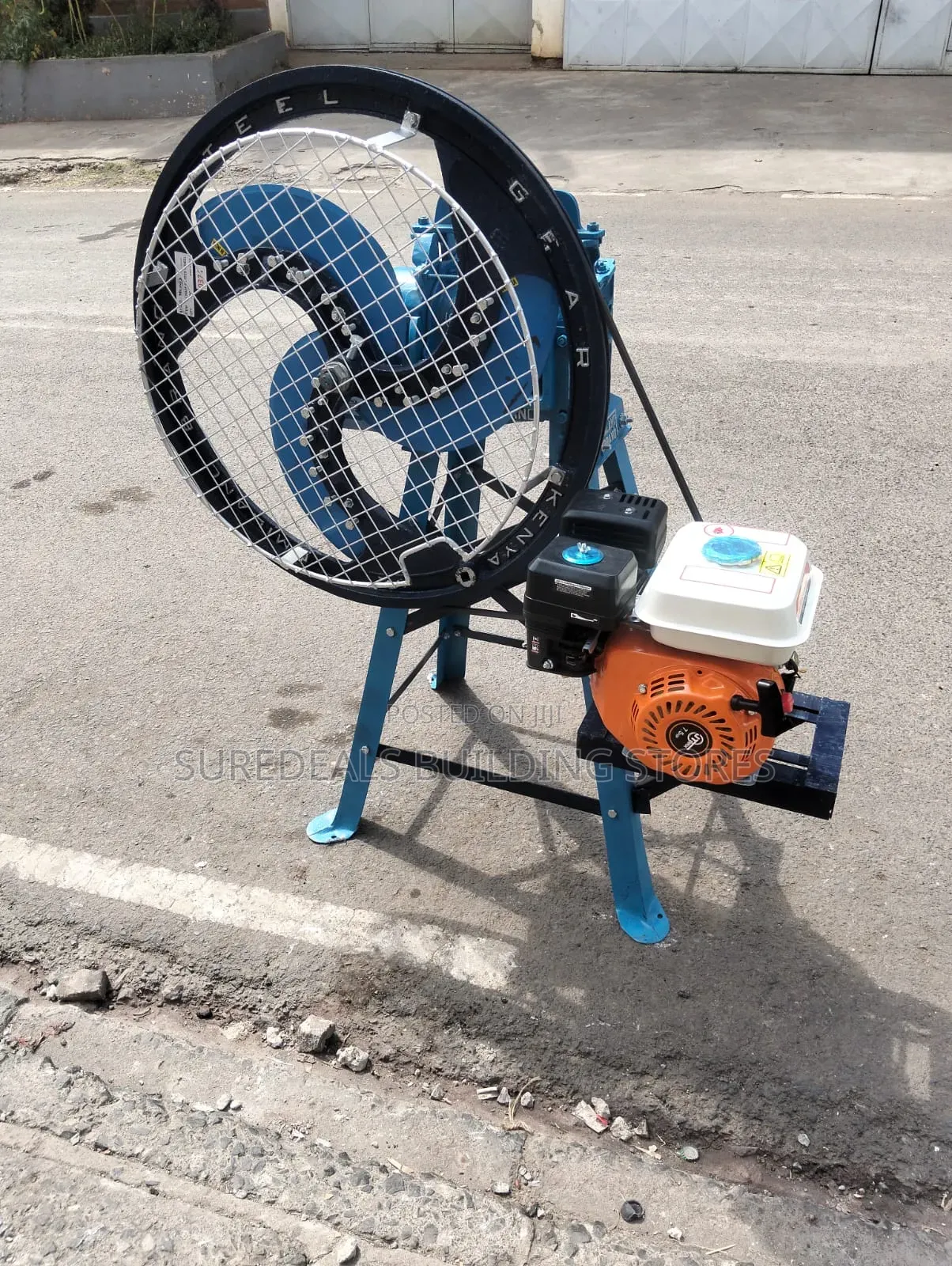Heavy Duty 3-blade Chaff Cutter With Gasoline Engine/Motor