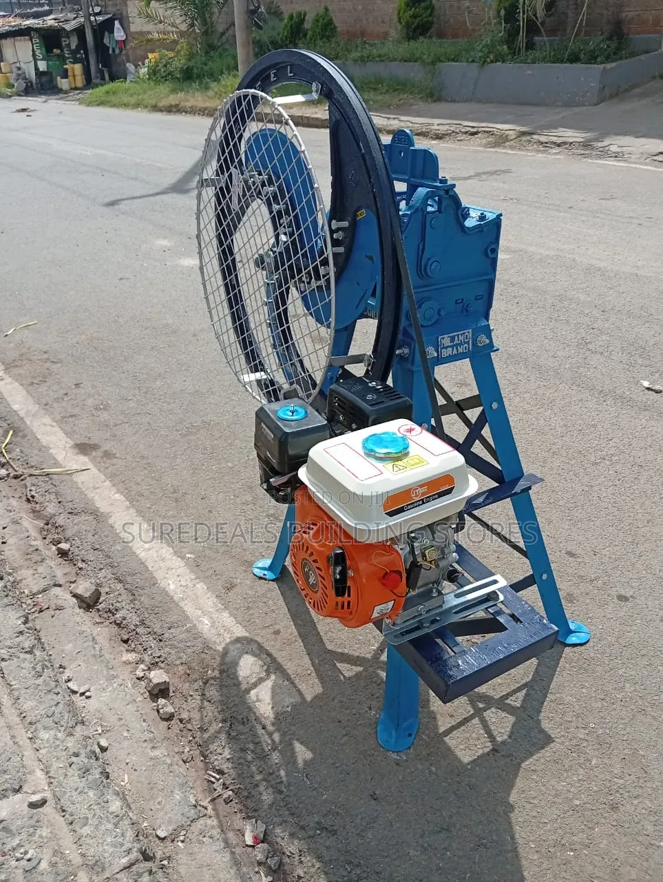 Heavy Duty 3-blade Chaff Cutter With Gasoline Engine/Motor