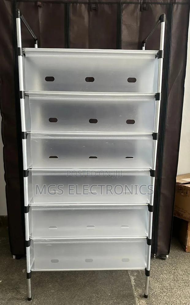7 Layer Dustproof Shoe Rack