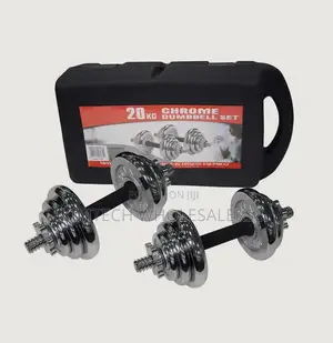 20kg Chrome Dumbbells With Case