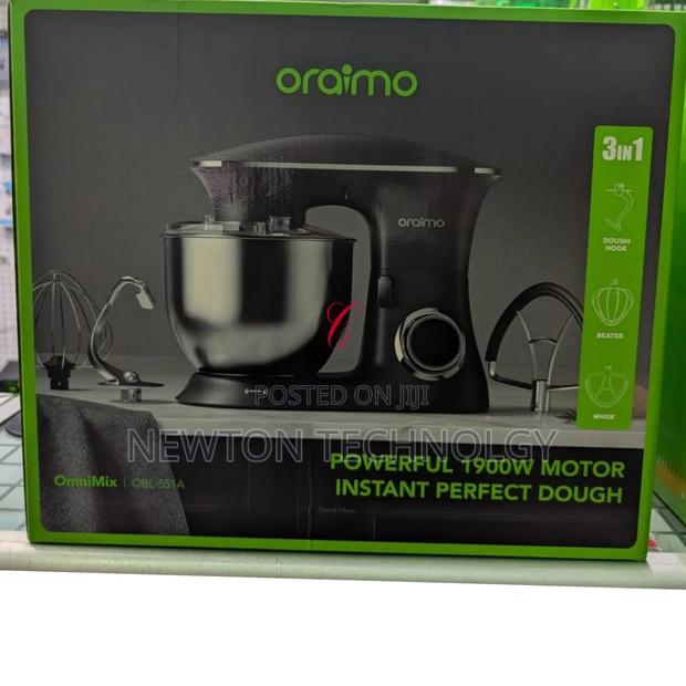 Oraimo Ominimix Obl-551a 6 Speeds Durable All Metal Gears Stand Mixer