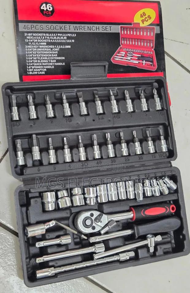 46pcs Socket Wrench Set