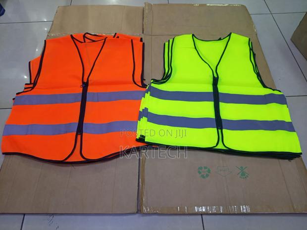 Fluorescent Safety Reflector Jacket