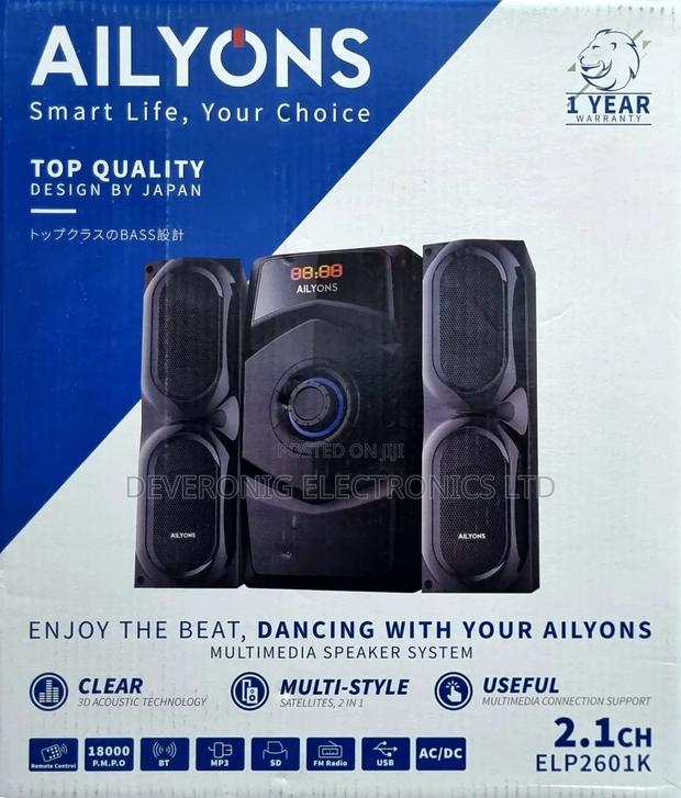 *Ailyons Woofer Elp2601k 2.1