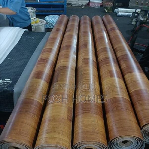 Brown Vinyl Flooring Mkeka Carpet For Floor