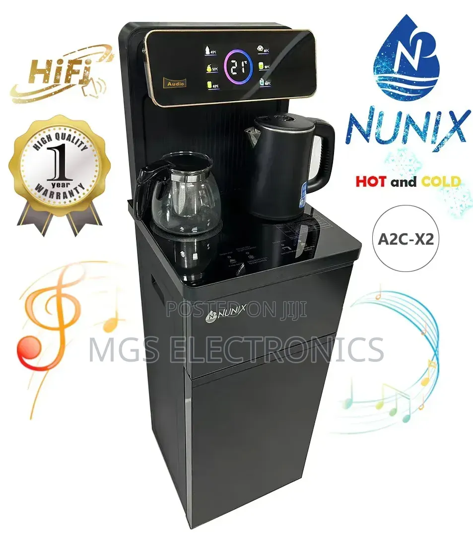 Black Nunix A2c-X2 Bottom Load Hot and Cold With Music System