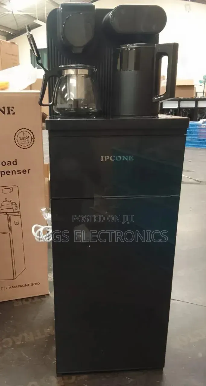 Black Ipcone A1c Hot and Cold Bottom Load Water Dispenser