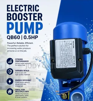 Bbooster Pump 0.5hp Blue