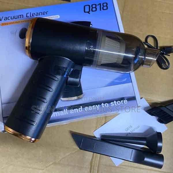 Clean and Clear 3 in 1 Car Vacuum Cleaner –18000pa, Handheld, Cordless
