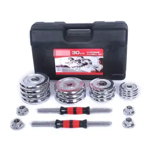 30kg Chrome Dumbbells With Case
