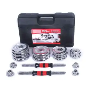 30kg Chrome Dumbbells With Case