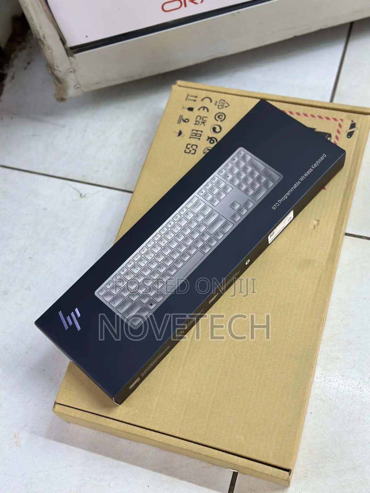 Hp 970 Programmable Wireless Keyboard 2.4ghz–Usb-C