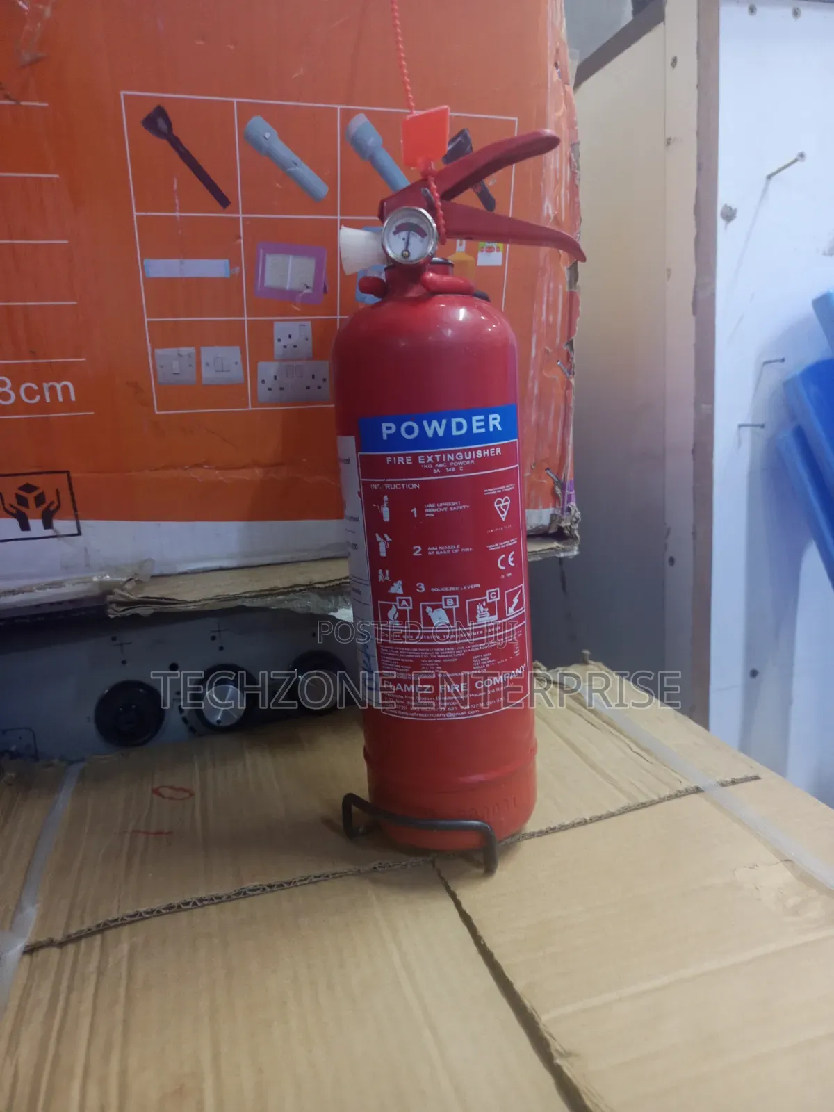 1kg Dry Powder Abc Fire Extinguisher ,,