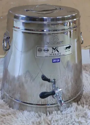 M Kraft 20-Liter Stainless Steel Tea Urn