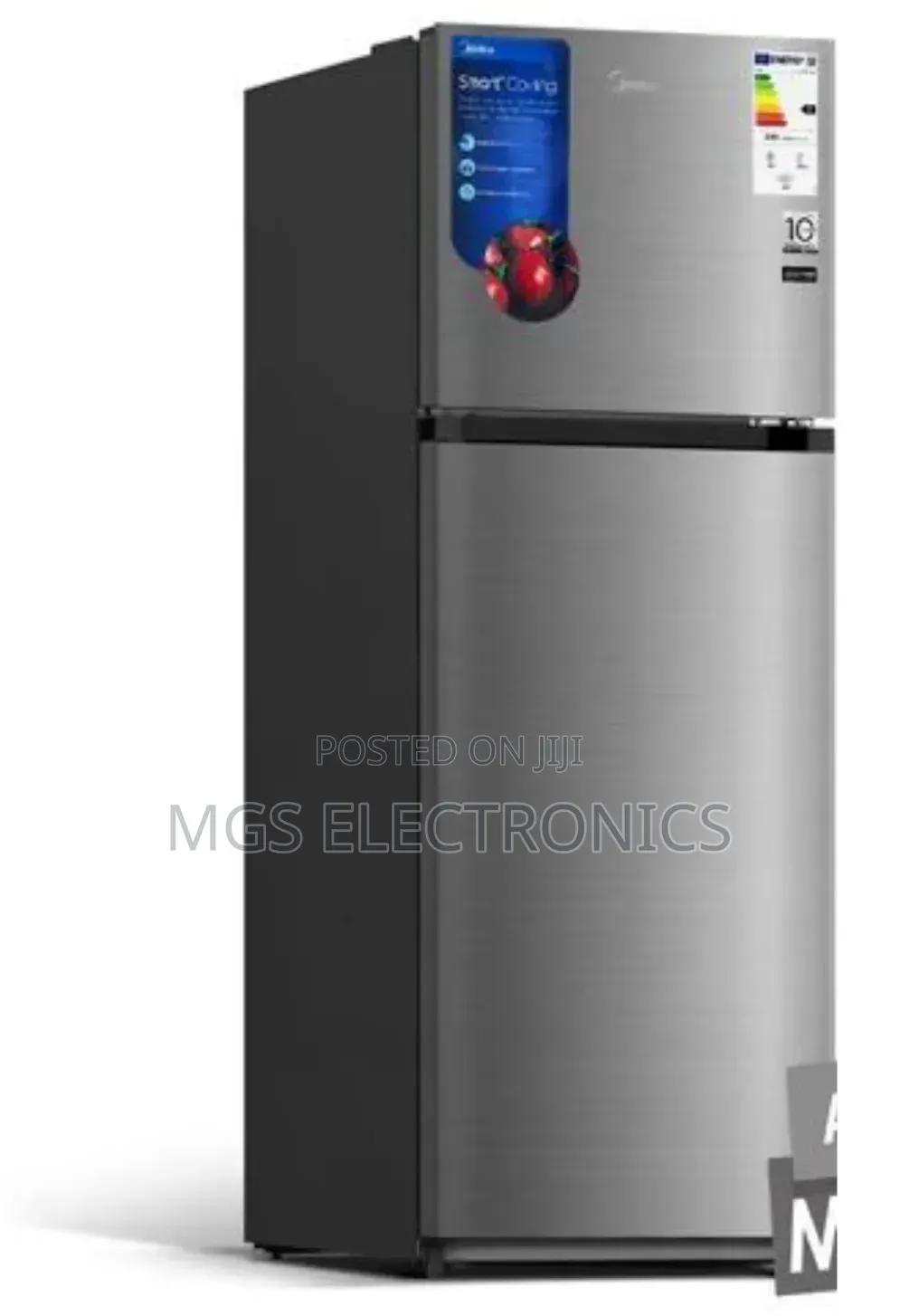 Midea 338l Double Door No Frost Fridge (Mdrt489mte)