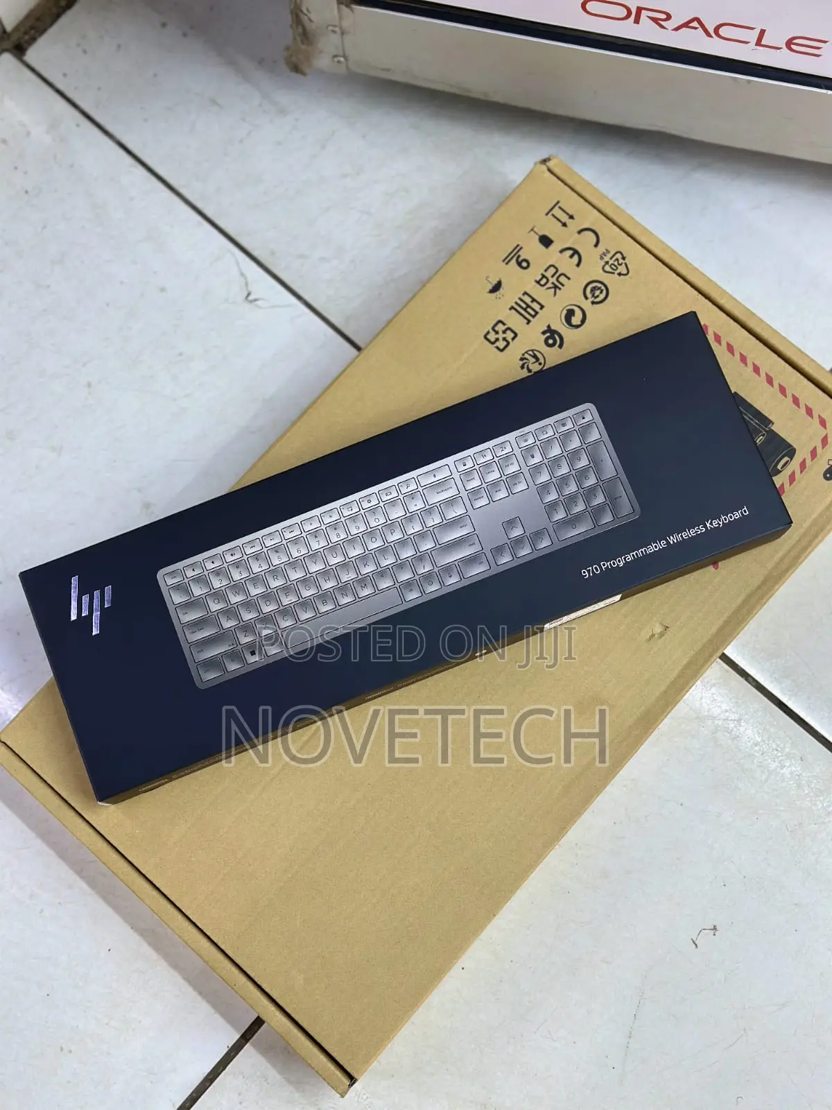 Hp 970 Programmable Wireless Keyboard–Bluetooth, Backlit, Multi-Device