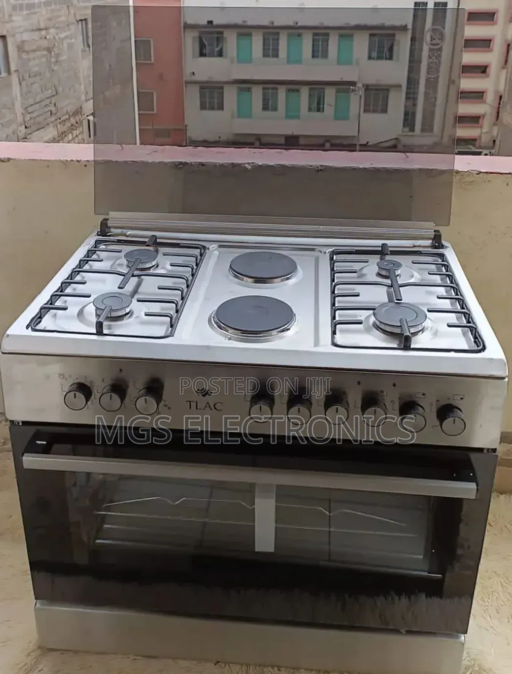 60*90 Tlac 4+2 Standing Cooker With Electric Oven