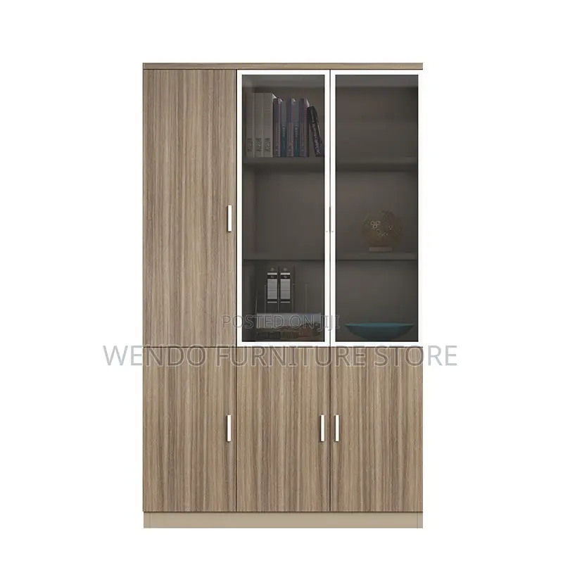 Office Cabinet; Three Doors Wooden Executive Cabinets