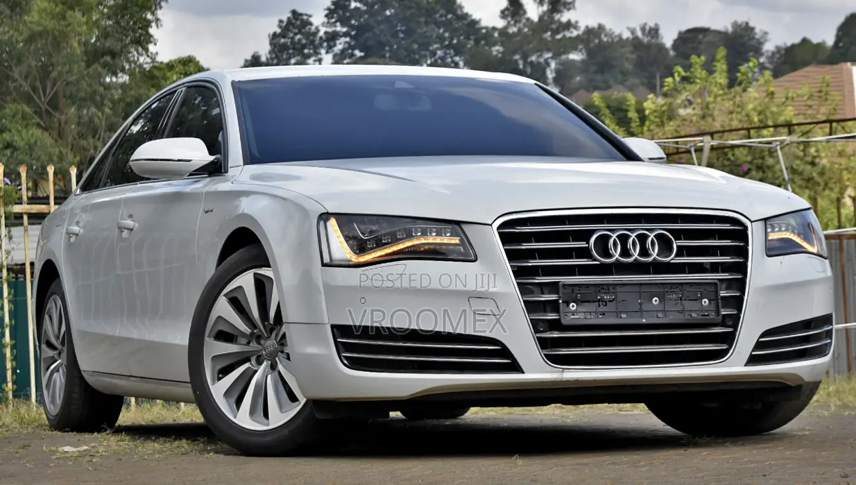 Audi A8 2013 White
