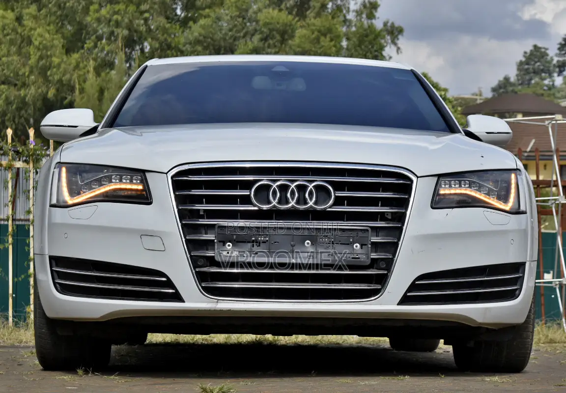 Audi A8 2013 White