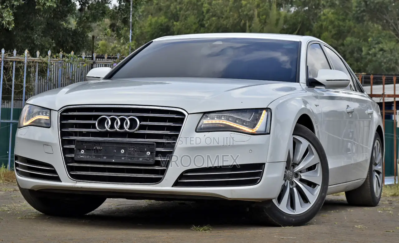 Audi A8 2013 White