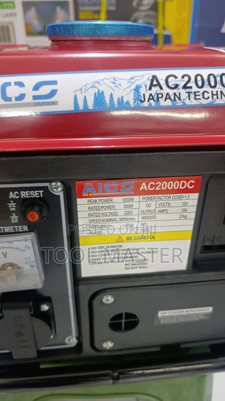 Aico 1kva Petrol Engine Generator/Aico 650 Watts Petrol Generator