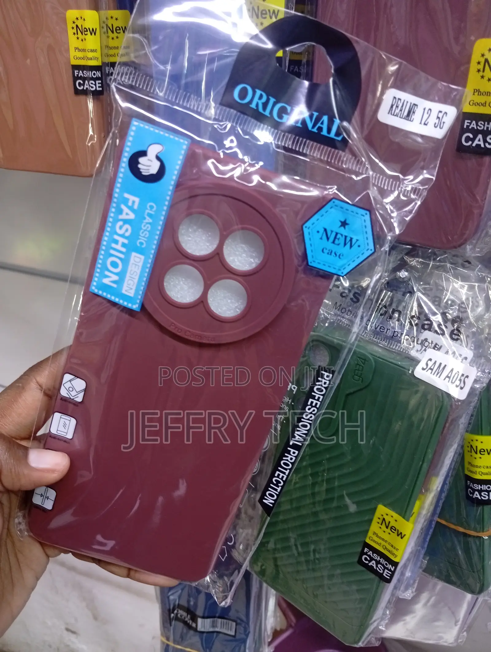 Burgundy Silicone Case Features a Round Camera Module Cutout