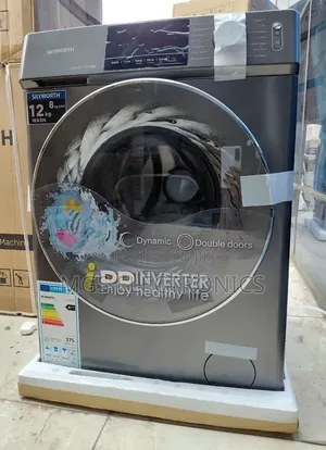 Skyworth F12446gdy Front Load Washing Machine 10kg Front With7kg Dryer