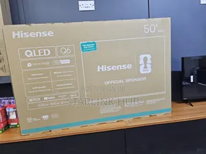 Hisense 50′′ Q6q Qled Vidaa Smart Tv – 50q6q (New Model)