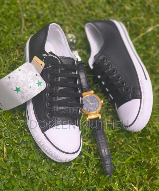 Converse Leather Sneakers - Classic and Comfortable Casual Shoes - thumbnail 3