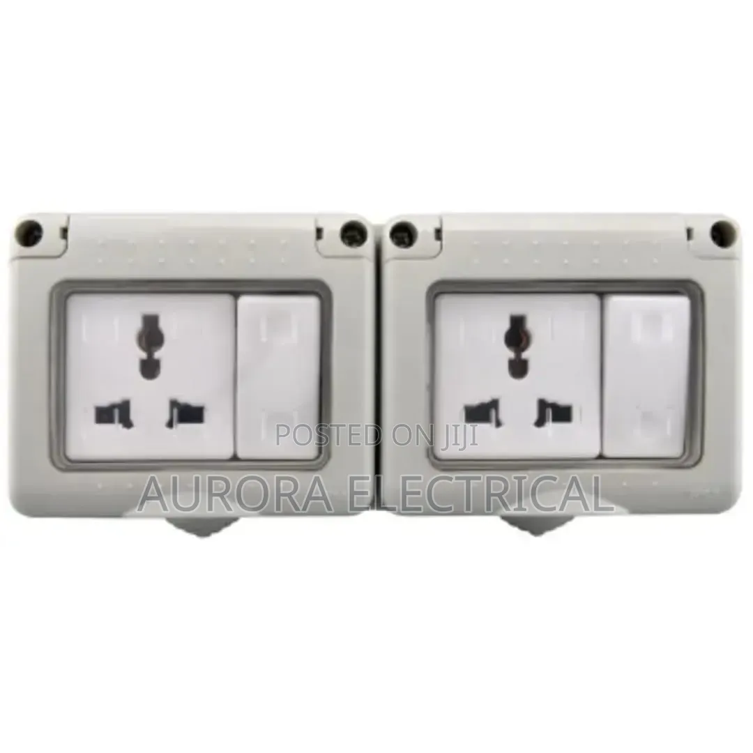 Waterproof Twin Socket