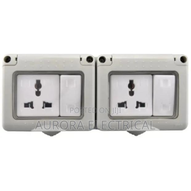 Waterproof Twin Socket