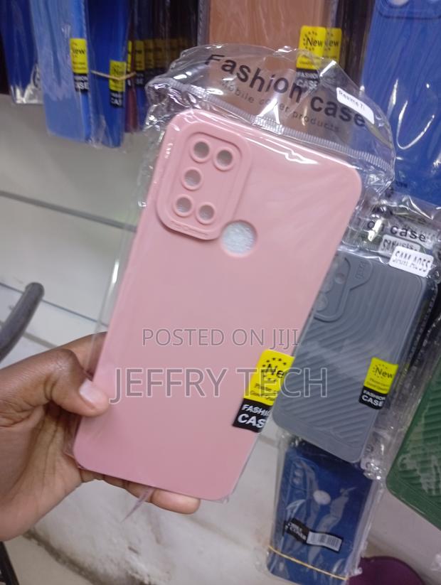 This Pink Silicone Mobile Cover Features a Dedicated Camera Bump - thumbnail 2