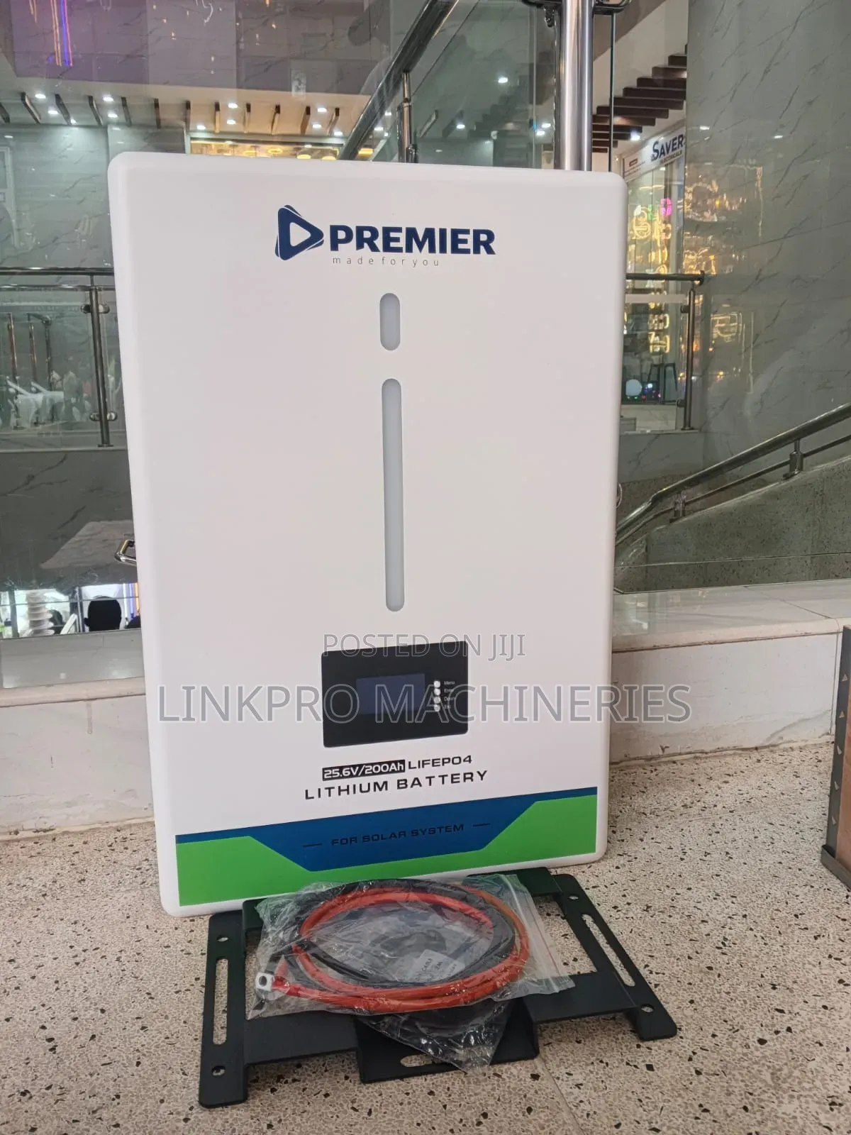 Premier 5.12 KWH 24 Volts Lithium Battery