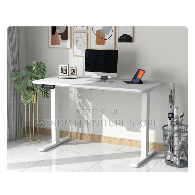 Office Desk; Content Creators Adjustable Electric Pc Table - thumbnail 2