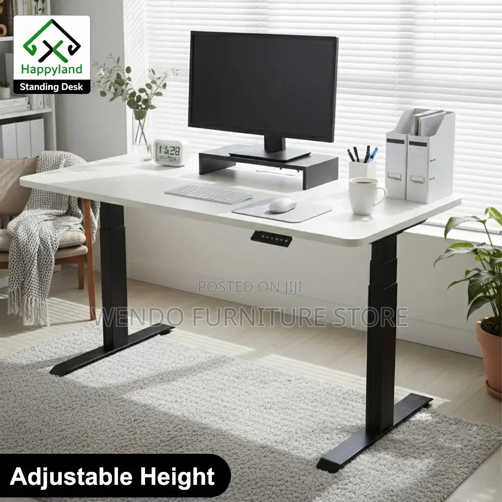 Office Desk; Content Creators Adjustable Electric Pc Table