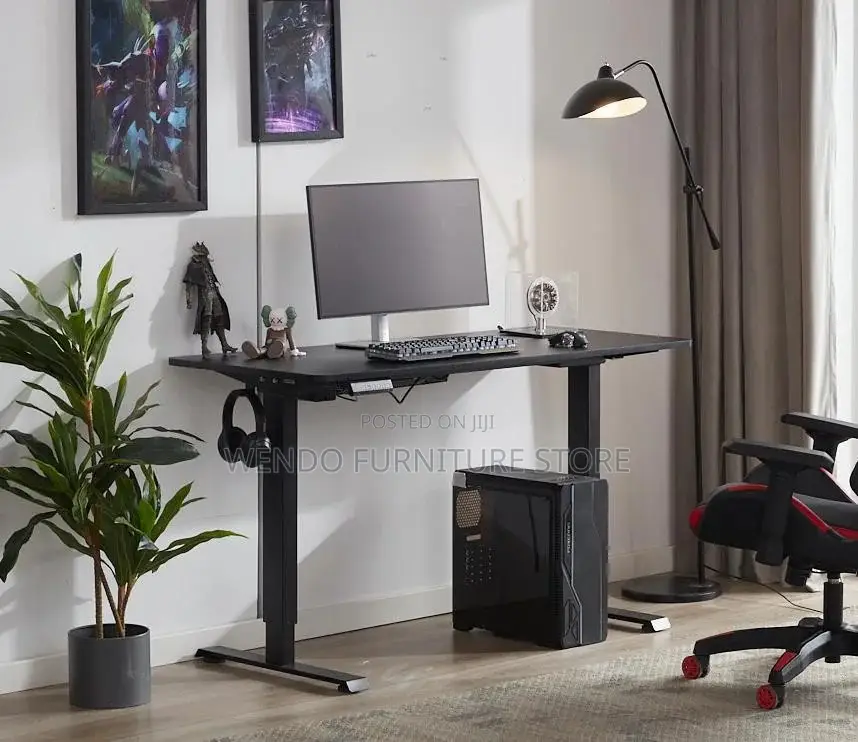 Office Desk; Content Creators Adjustable Electric Pc Table