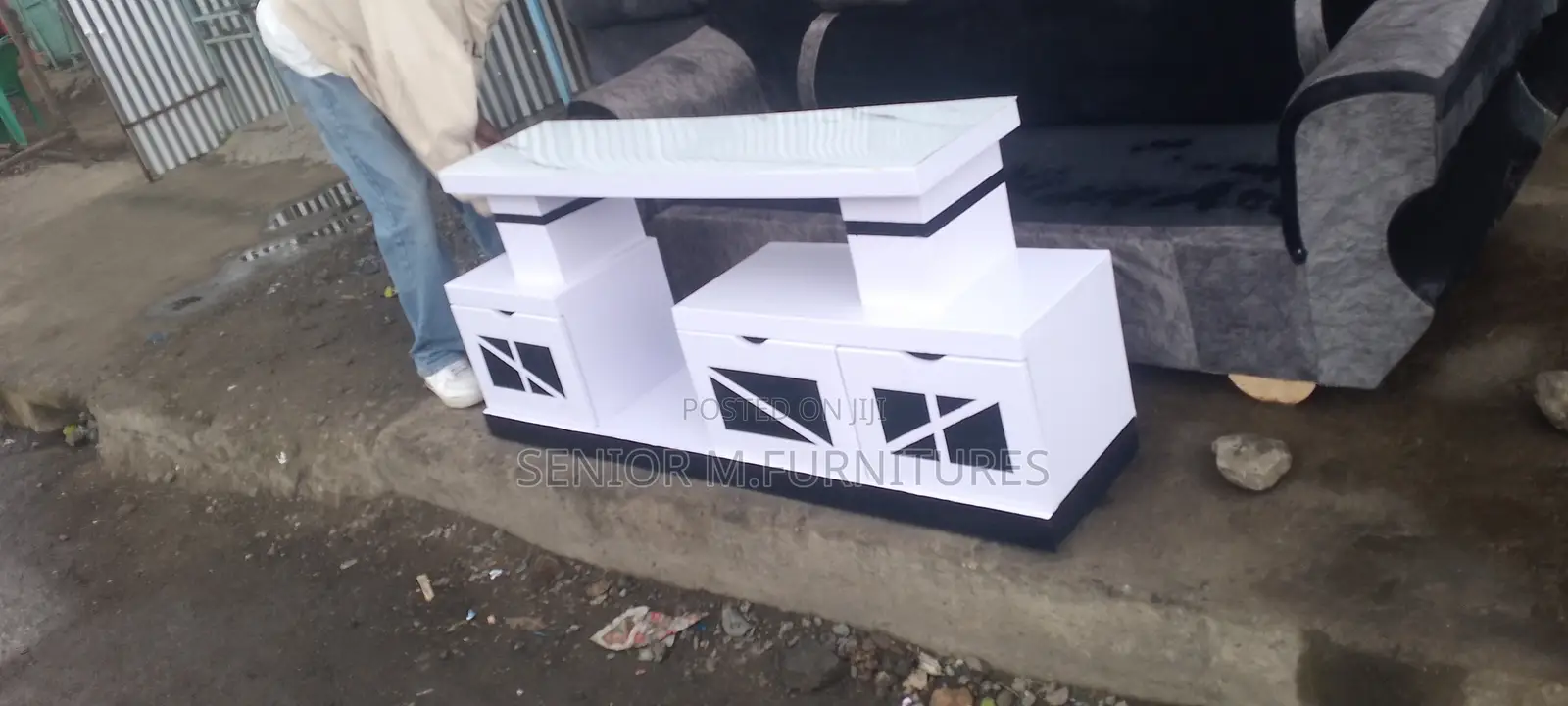White Tv Stand