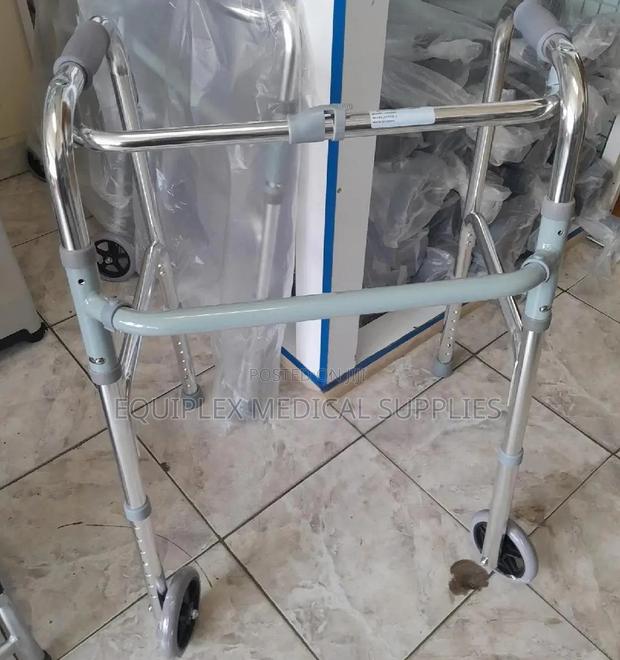 Foldable Walker With Wheels (Walking Frame With Wheels)