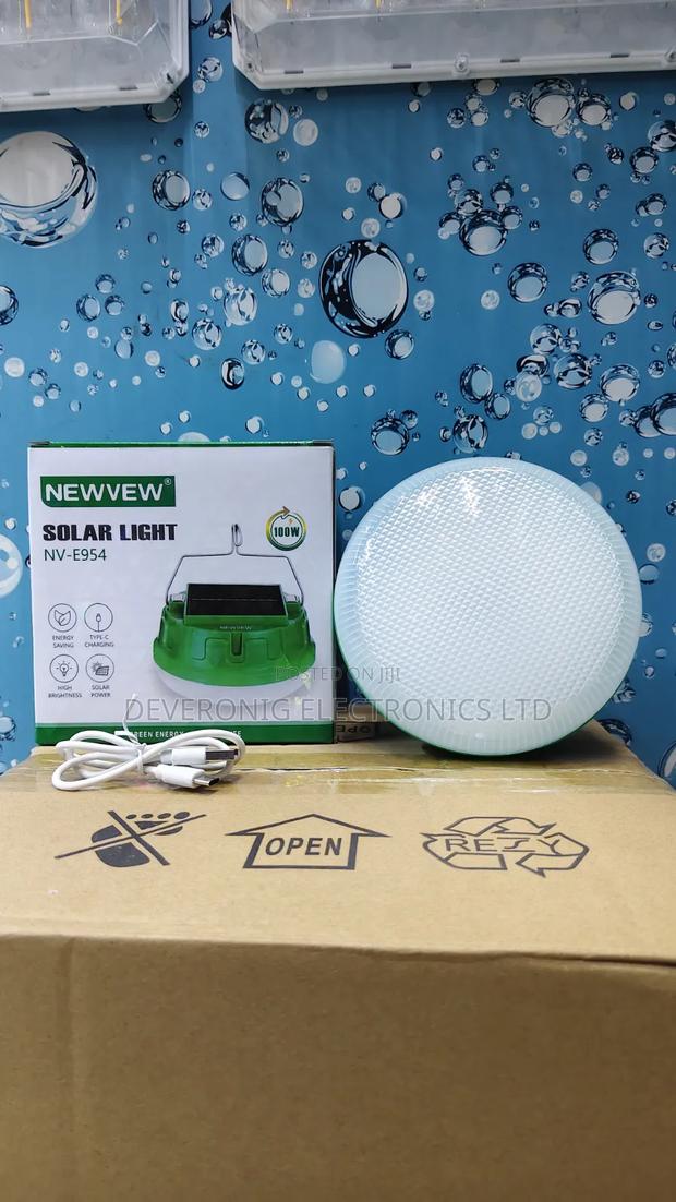 *Nv-E954 100watts Solar Rechargeable Lamp*