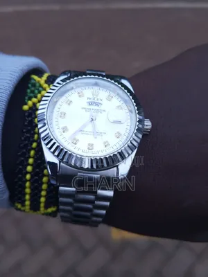 Rolex Silver Watch
