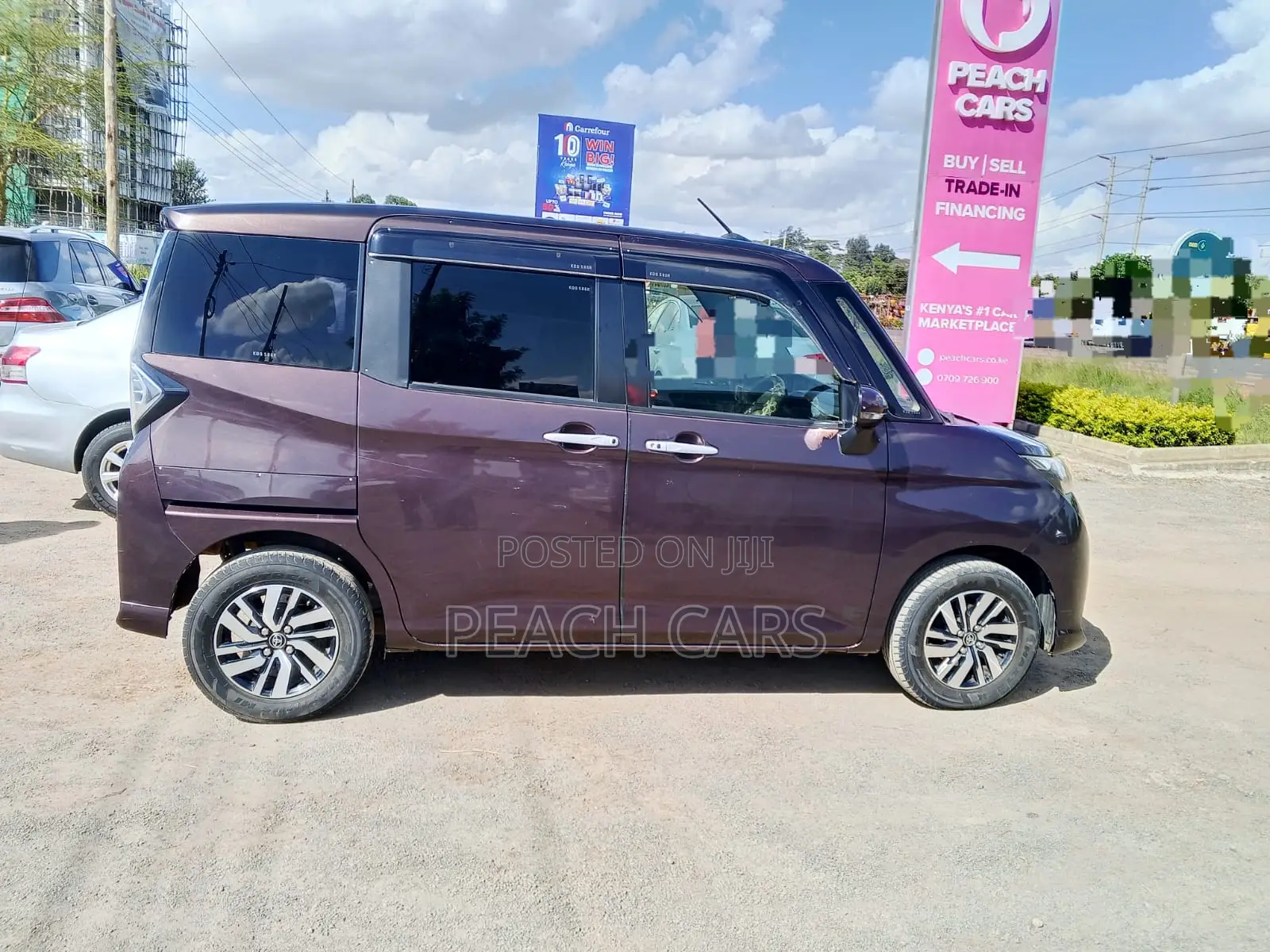 Toyota Tank 2017 Maroon