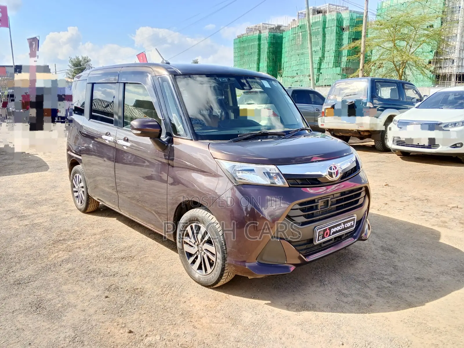 Toyota Tank 2017 Maroon