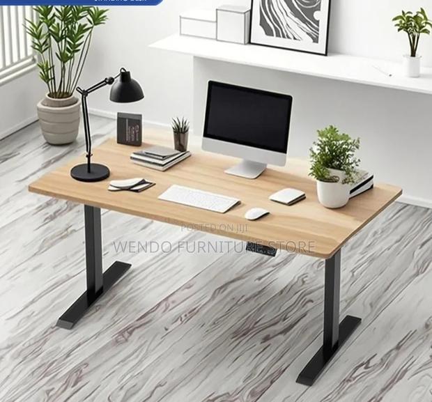 Office Table; Sit-stand Electric Work Desks