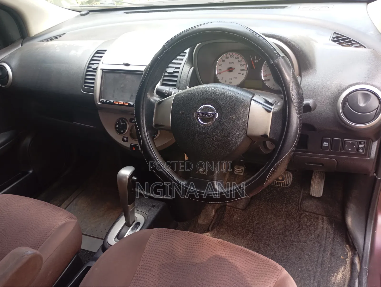 Nissan Note 2012 Brown