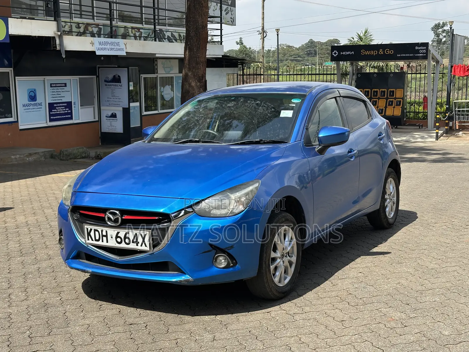 Mazda Demio 2015 Blue