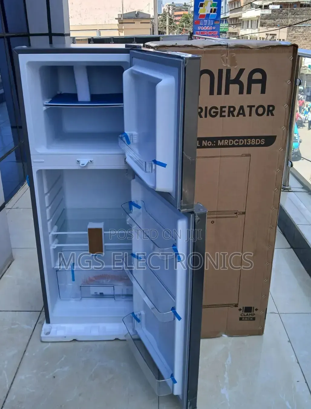 Mika 138litres Dark Silver Mrdcd138ds(Mrdcd75sbr) Fridge Free Guard